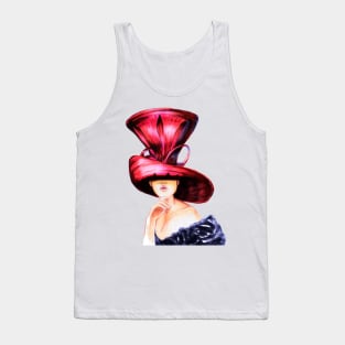 Steampunk Top Hat Tank Top